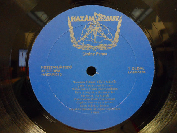 Solti Károly, Sándor Lakatos And His Gipsy Band : Cigány Panna = Gypsy Panna (LP)