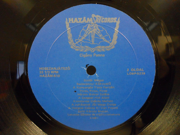 Solti Károly, Sándor Lakatos And His Gipsy Band : Cigány Panna = Gypsy Panna (LP)