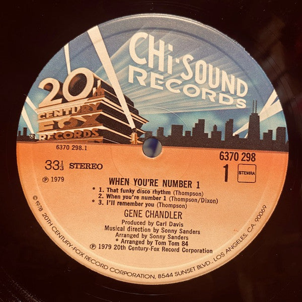 Gene Chandler : When You're #1 (LP, Album)