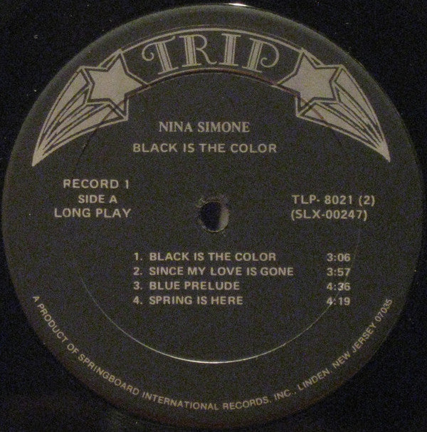 Nina Simone : Black Is The Color (2xLP, Comp, Gat)