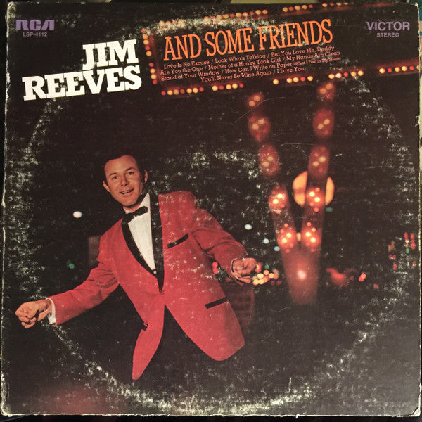 Jim Reeves : And Some Friends (LP, Album, RE)