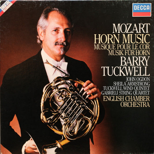 Wolfgang Amadeus Mozart, Barry Tuckwell, English Chamber Orchestra, The Gabrieli String Quartet : Mozart Horn Music (3xLP + Box)