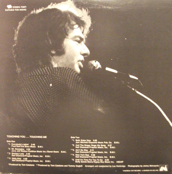 Neil Diamond : Touching You, Touching Me (LP, Album, Pin)