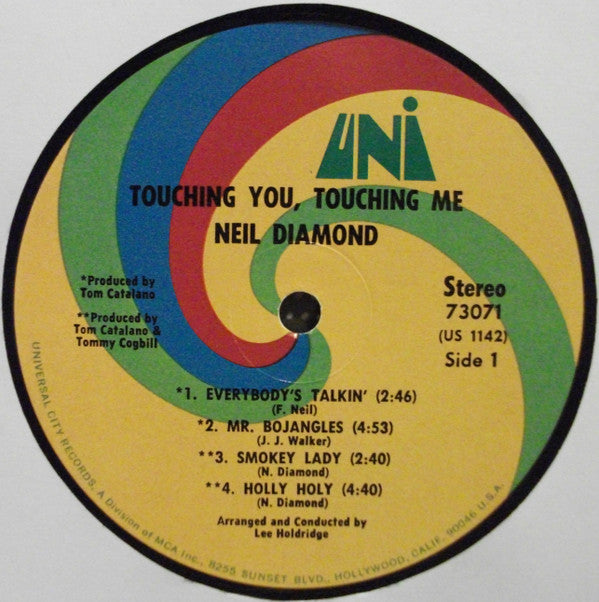 Neil Diamond : Touching You, Touching Me (LP, Album, Pin)