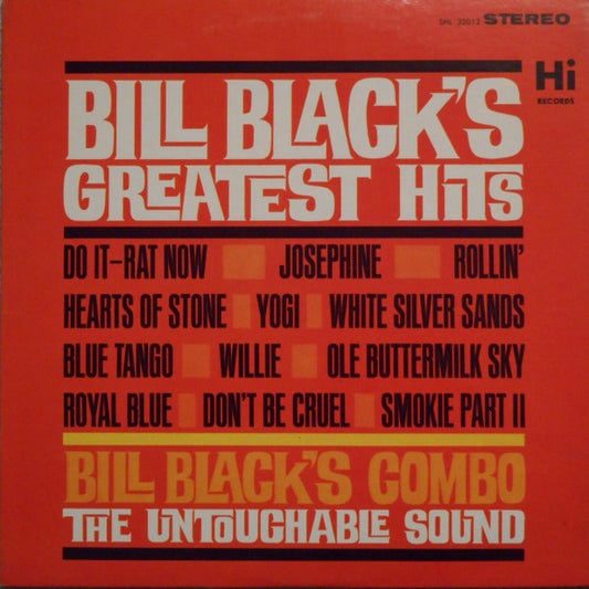 Bill Black's Combo : Bill Black's Greatest Hits (LP, Album, Comp)