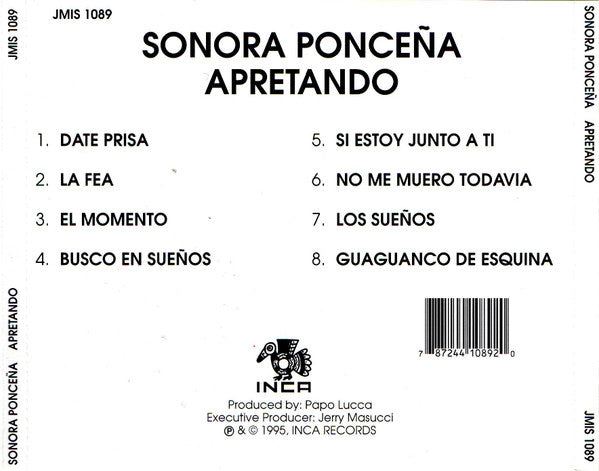 La Sonora Ponceña : Apretando (CD, Album)
