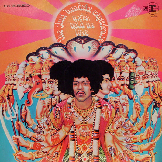 The Jimi Hendrix Experience : Axis: Bold As Love (LP, Album, RE)