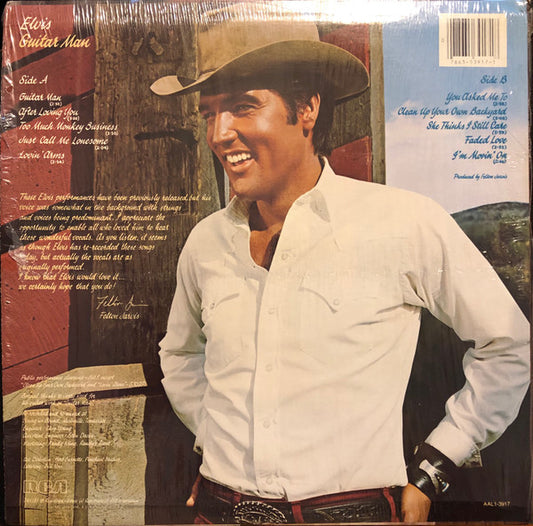 Elvis Presley : Guitar Man (LP, Album, Ind)