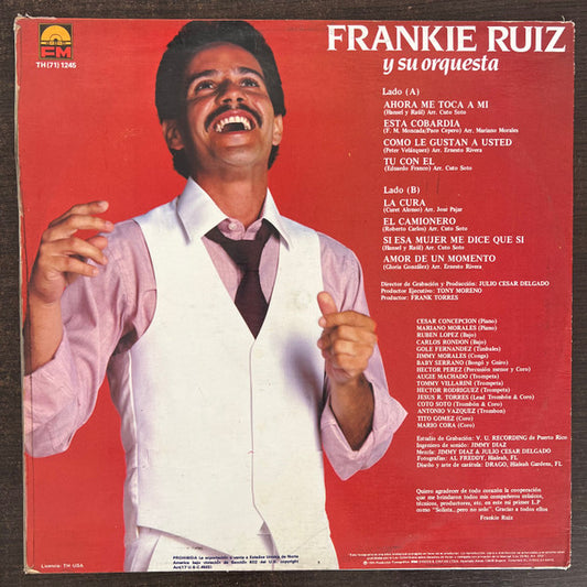 Frankie Ruiz Y Su Orquesta : Solista......Pero No Solo (LP, Album)