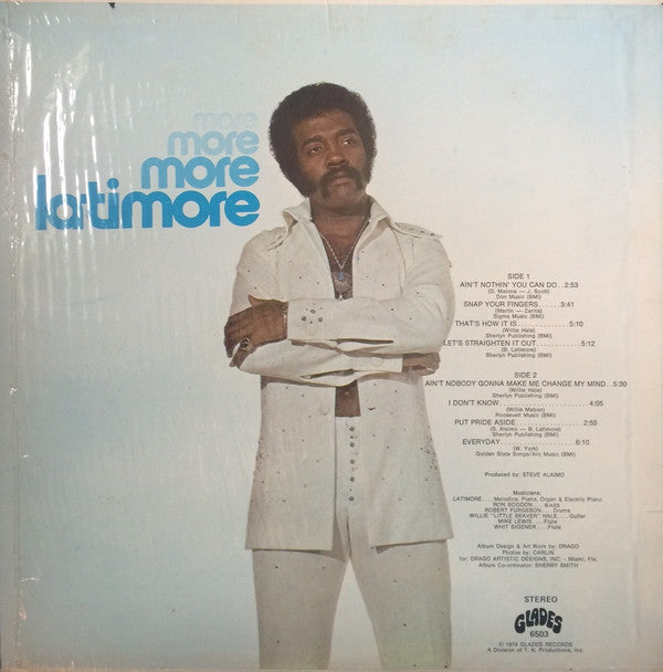 Latimore (2) : More, More, More, Latimore (LP, Album, RP)