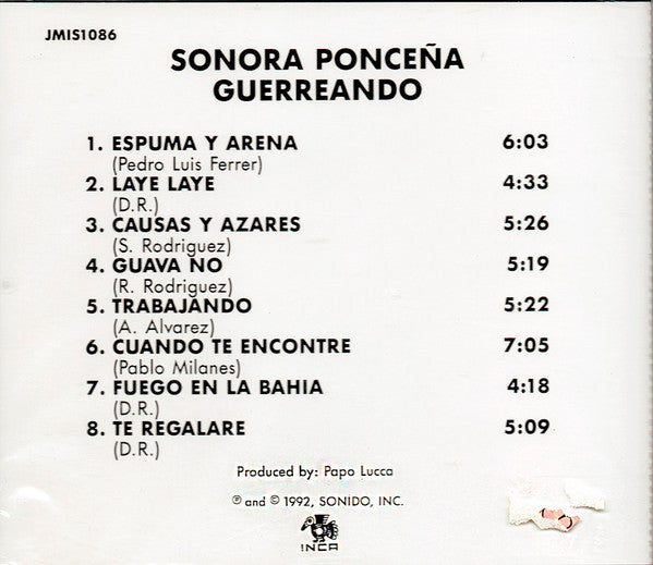 La Sonora Ponceña : Guerreando (CD, Album)