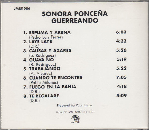La Sonora Ponceña : Guerreando (CD, Album)