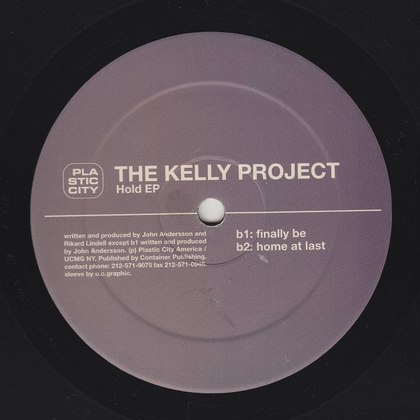 The Kelly Project : Hold EP (12", EP)