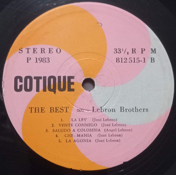 Lebron Brothers : The Best (LP, Comp)