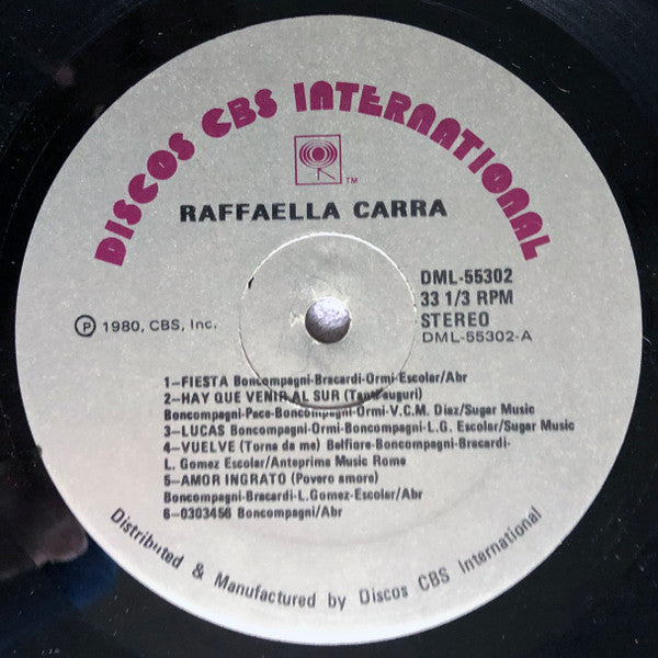 Raffaella Carrà : Raffaella Carrà (LP, Comp)