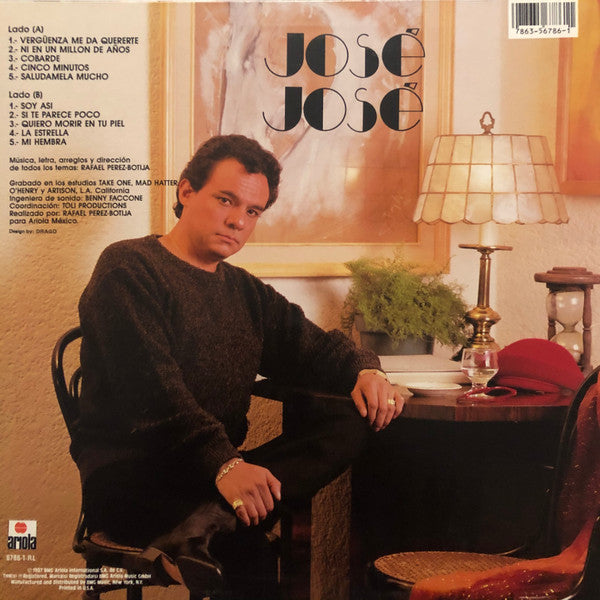 José José : Soy Así (LP, Album)