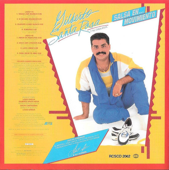 Gilberto Santa Rosa Y Su Orquesta : Salsa En... Movimiento (CD, Album)
