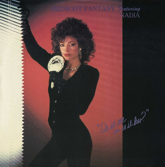 Midnight Fantasy Featuring Nadia Zino : Is It Me Or Is It Her? (12")