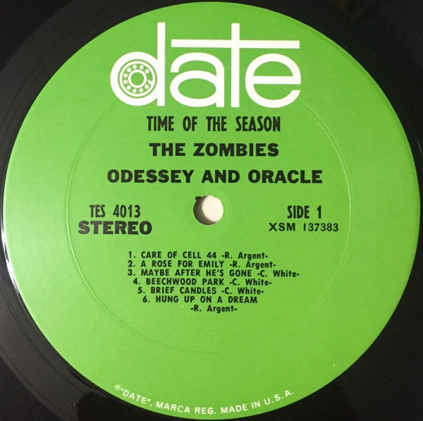 The Zombies : Odessey And Oracle (LP, Album, RP, Ter)