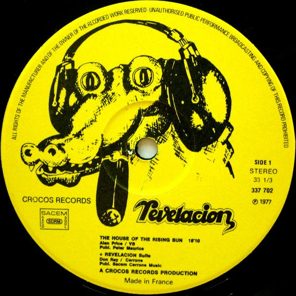 Revelacion : The House Of The Rising Sun (LP, Album, P/Mixed)