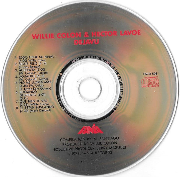 Willie Colón And Hector Lavoe : Déjà Vu (CD, Comp, Club)