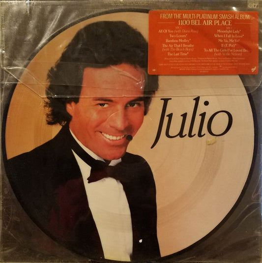 Julio Iglesias : 1100 Bel Air Place (LP, Album, Pic)