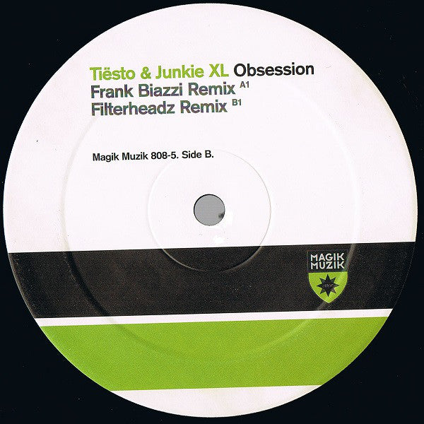 DJ Tiësto & Junkie XL : Obsession (12")