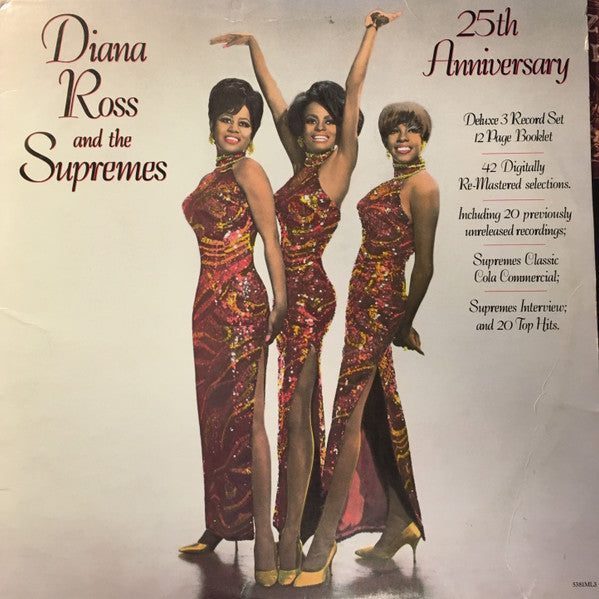 The Supremes : 25th Anniversary (3xLP, Comp, RM)