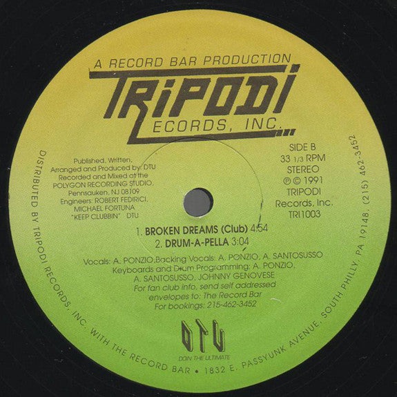 DTU : Broken Dreams (12")