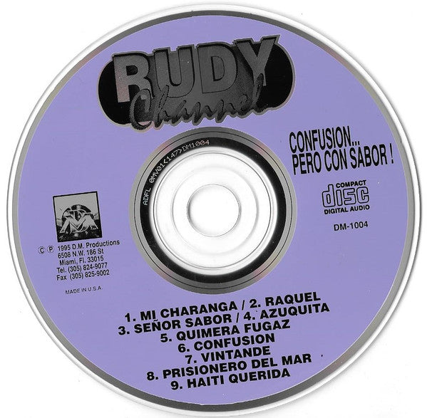 Rudy Channel : Confusion..Pero Con Sabor  (CD, Album)