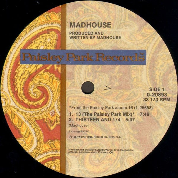 Madhouse : 13 (12", Maxi, All)