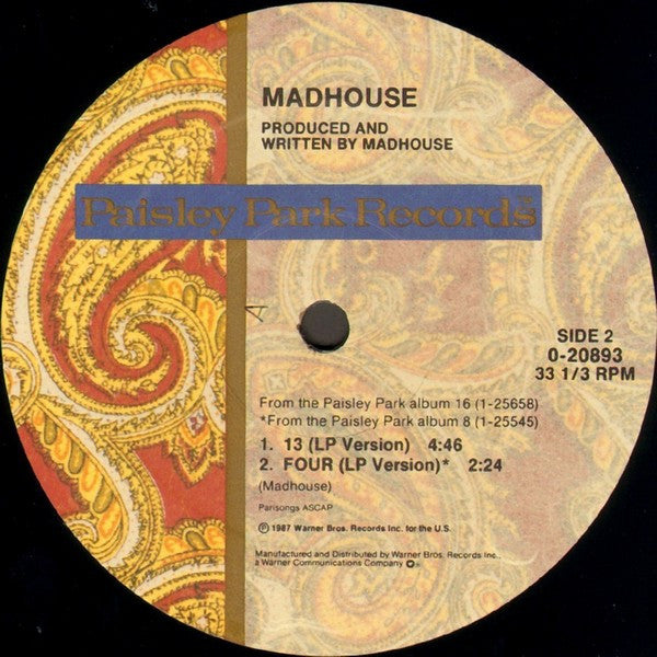 Madhouse : 13 (12", Maxi, All)