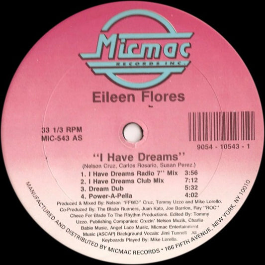Eileen Flores : I Have Dreams (12")