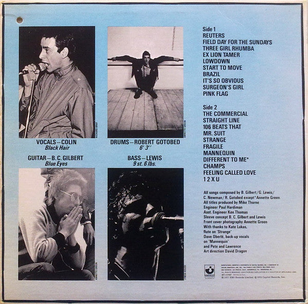 Wire : Pink Flag (LP, Album, Win)