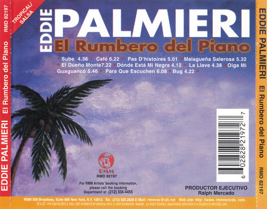 Eddie Palmieri - El Rumbero Del Piano vinyl record, CD (Near Mint (NM or M-)) | Lulo Records