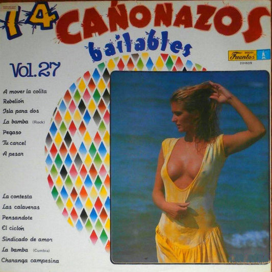 Various : 14 Cañonazos Bailables Vol. 27 (LP, Comp)