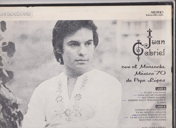 Juan Gabriel : Juan Gabriel Con Mariachi Vol. II (LP, Album)