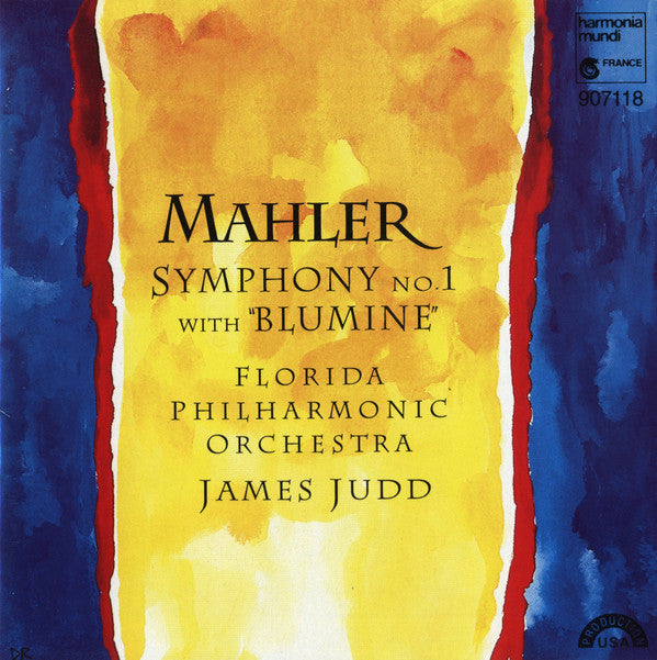 Gustav Mahler - The Florida Philharmonic Orchestra / James Judd : Symphony No. 1 (CD, Album)