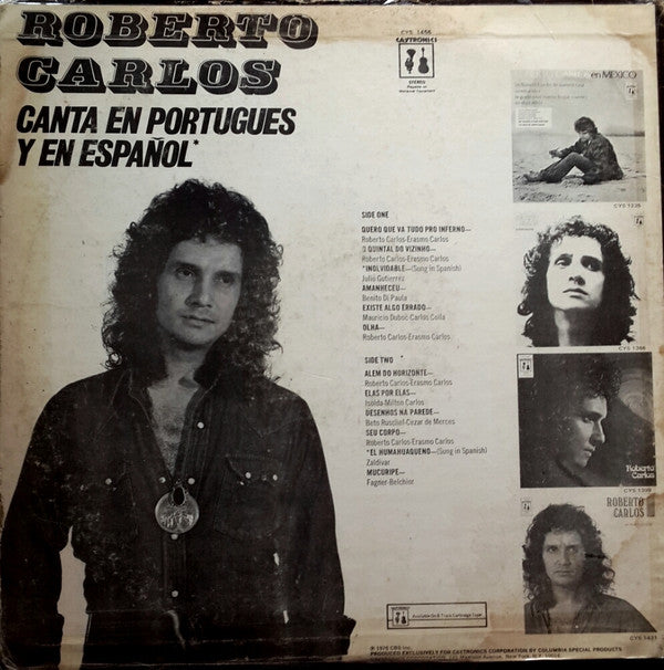 Roberto Carlos : Roberto Carlos Canta En Portugués Y En Español (LP, Album)