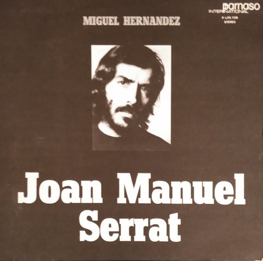Joan Manuel Serrat : Miguel Hernandez (LP, Album)