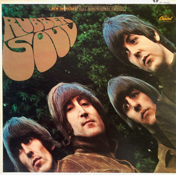 The Beatles : Rubber Soul (LP, Album, RP, Jac)