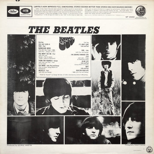 The Beatles - Rubber Soul vinyl record, LP (Very Good Plus (VG+)) | Lulo Records