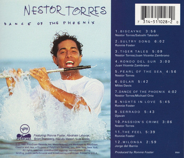 Nestor Torres : Dance Of The Phoenix (CD, Album)