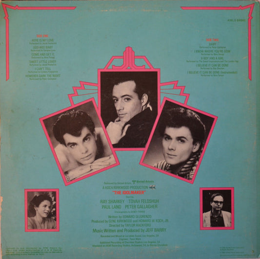 Various - The Idolmaker (The Original Motion Picture Soundtrack) vinyl record, LP (Mint (M)) | Lulo Records