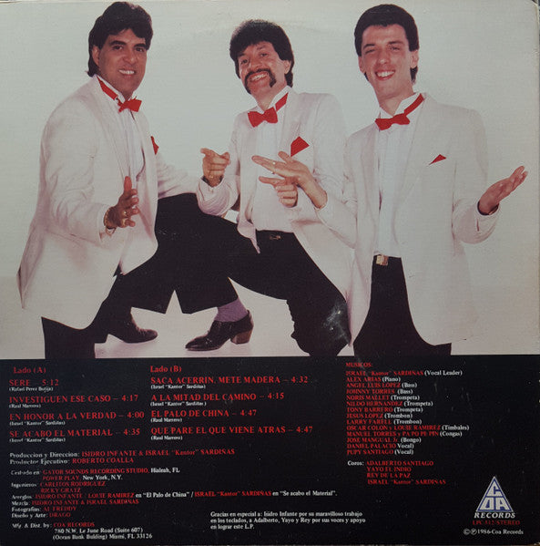 Salsa Latina : ¡De Aqui...Pa'Lante! (LP, Album)