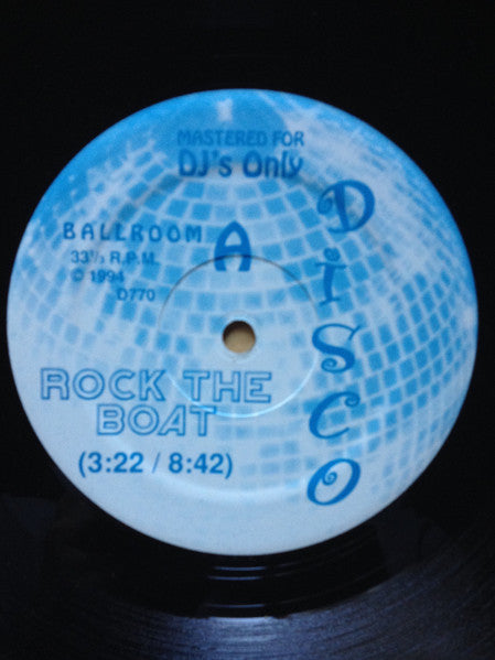 Forrest / Black Soul (2) : Rock The Boat / Mangous- Ye (12", Unofficial)