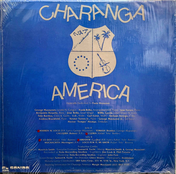 George Maysonet & Charanga America : Vol. II (LP, Album)
