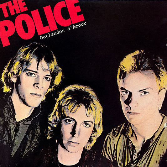 The Police : Outlandos D'Amour (LP, Album, Red)