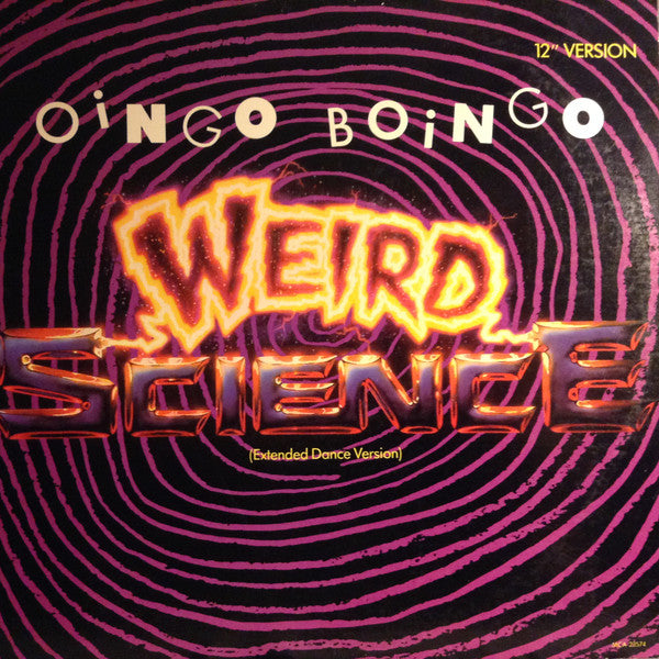Oingo Boingo : Weird Science (Extended Dance Version) (12", Single, Pin)