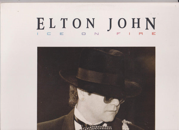 Elton John : Ice On Fire (LP, Album, Club)